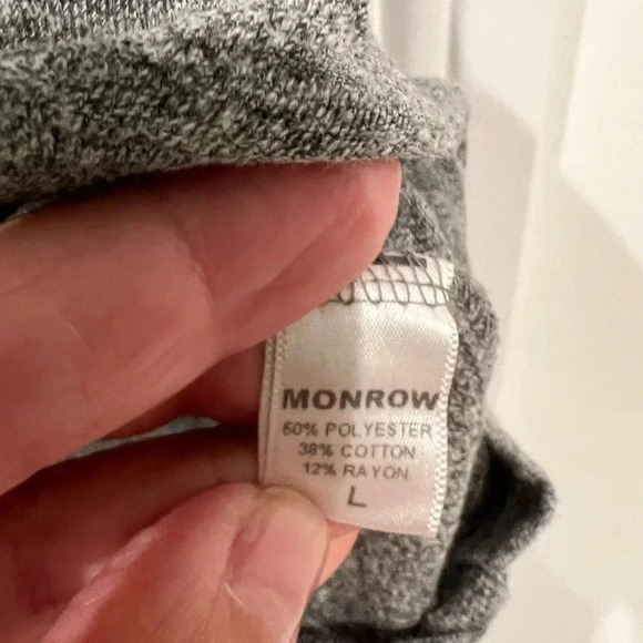 Monrow ripped neck tee - Picture 3 of 6